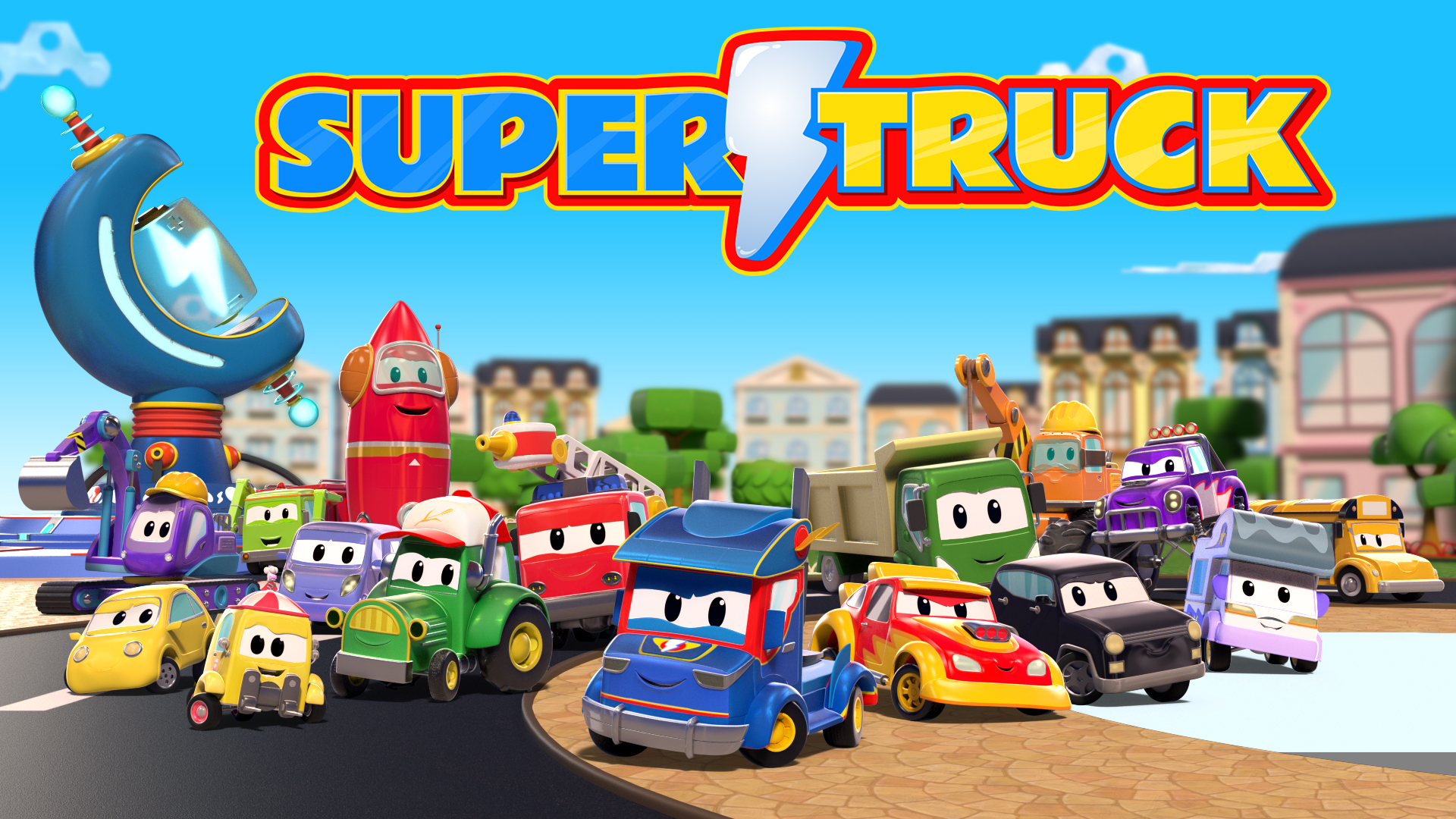 super truck car city